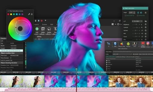 VSDC Pro: Outils avancés pour l'édition vidéo du niveau professionnel